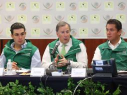 Meade Kuribreña, en reunión plenaria del Partido Verde Ecologista de México (PVEM) en el Senado. TWITTER / @DiputadosPVEM