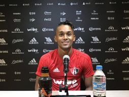 ''Alegría'' acepta que puede dar más de lo mostrado. Espera recibir la confianza para aportar su talento y ganar. TWITTER / @atlasfc