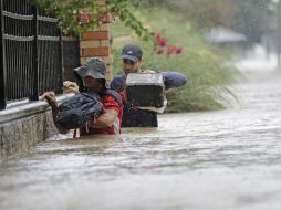 Las tormentas continuarán durante algunos días. AP / D, J. Phillip
