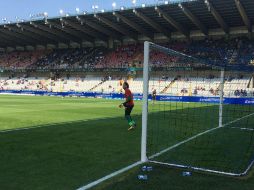 Ochoa destaca como el portero que ha recibido más anotaciones en la liga Jupiler de Bélgica. TWITTER / @Standard_RSCL