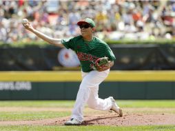 El equipo mexicano ya gabana 6-1 en la parte superior de la tercera entrada. AP / M. Slocum