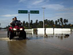 La tormenta tropical ''Lidia'', aunque se aleja de las costas del estado, ha dejado algunas afectaciones a su paso. EL INFORMADOR / ARCHIVO