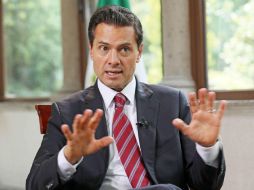 Peña Nieto hace un balance del sendero que ha recorrido en los últimos cinco años desde Los Pinos. SUN / U. Castellanos