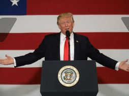 El mandatario estadounidense ha calificado el acuerdo como un ‘desastre’ para los empleos y empresas de EU. AFP / M. B. Thomas