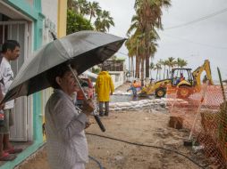 'Lidia' ha presentado fuertes precipitaciones en la región. EFE / S. Muñoz