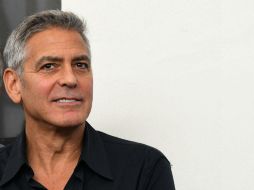 El artista presenta la película ‘Suburbicon’ que expresa los enfrentamientos raciales en su país. AFP / T. Fabi