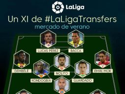 El desempeño de Guardado ha suscitado elogios por parte de su club. TWITTER / @LaLiga