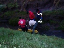 El cuerpo del sujeto fue hallado en la mañana del sábado. ESPECIAL / Protección Civil Jalisco