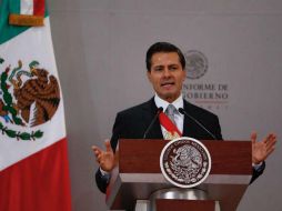 El Presidente destacó que la economía mexicana no depende sólo de un acuerdo, sino de vínculos benéficos. SUN / L. Cortés