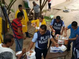 La Secretaría de Marina-Armada activó el Plan Marina para reducir los riesgos e impacto de Lidia en su paso por Baja California. NTX / ESPECIAL