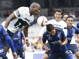 Guerrón finiquitó con la cabeza un centro al área para convertir el único gol del partido. SUN / A. Salinas