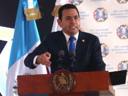 El partido de Jimmy Morales habría recibido una cantidad millonaria que no fue reportada a las autoridades. EFE / ARCHIVO