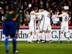 El equipo buscará avanzar a su tercera Copa del Mundo, luego de ganar con global de 8-3 a su similar de Islas Salomón. TWITTER / @NZ_Football
