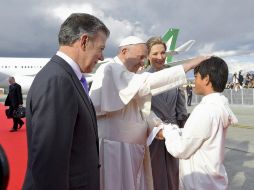 Emmanuel es una de las víctimas de la guerra de más de 50 años que padeció Colombia. NTX / C. Carrión