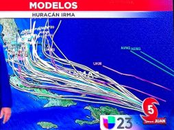 'Finalmente ya tenemos el recorrido exacto del huracán #irma, ahora si nos podemos preparar', escribió el actor. INSTAGRAM / willevy