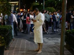 El terremoto se sintió con fuerza en el centro y sur del país. AFP / L. Pérez