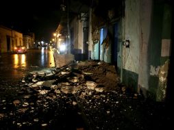 El epicentro del fuerte sismo se localizó frente a las costas de Chiapas, en el sureste de México. EFE / M. Martínez