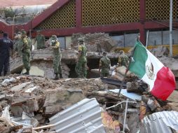 El Mandatario dice que Chiapas y Oaxaca son los estados más afectados, y que se han registrado más de 260 réplicas hasta el momento. AP / L. Cruz