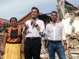 Juchitán es el municipio más afectado por el sismo de 8.2 grados Richter, registrado la noche del jueves. TWITTER / @PresidenciaMX