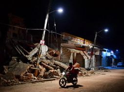 Oaxaca, Chiapas y Tabasco son los estados que se vieron mayormente afectados tras el terremoto del pasado jueves. AFP / R. Schemidt