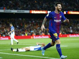 El argentino se coronó campeón goleador la temporada pasada. AP / M. Fernández