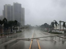 El sur de Florida está siendo azotado por el huracán ‘Irma’. AFP / C. Somodevilla