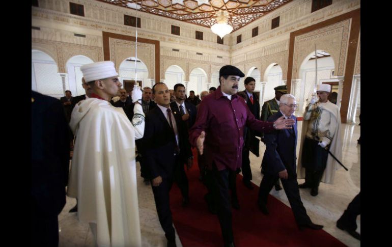 Ni el gobierno argelino ni la embajada de Venezuela en Argel han revelado la agenda de trabajo de Maduro. AP / S. Djarboub