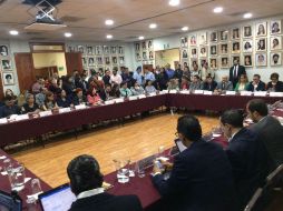 En la Mesa de Gobernanza, diputados presentan algunas avances de reformas secundarias anticorrupción. EL INFORMADOR / R. Rivas