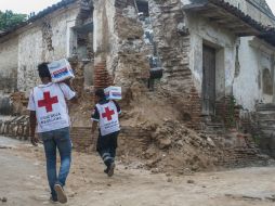 Exhortan a la población a seguir ayudando a la población afectada mediante el envío de víveres. NTX /