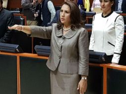 La magistrada Rosa María del Carmen López Ortiz negó ser cuota del Partido Movimiento Ciudadano. TWITTER / @LegislativoJal
