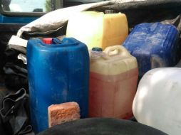 Policía municipal refiere que el combustible presuntamente había sido robado. ESPECIAL / Policía de Tlaquepaque