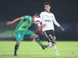 Ulises Cardona (#16) se estrenó como rojinegro ante los Potros de la UAEM, partido que ganaron por 2-1. MEXSPORT /