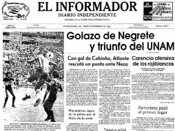 Desde aquella tarde de 1982, los universitarios han jugado un total de 38 partidos en suelo tapatío sin poder lograr la victoria. EL INFORMADOR / ESPECIAL