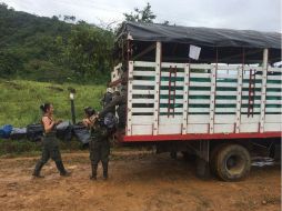 Todas las operaciones para la ubicación y desmantelamiento han sido planeadas y ejecutadas por integrantes de las FARC. NTX / ARCHIVO