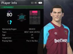Se espera que en próximas actualización del PES el personaje sea más realista. TWITTER /  @RockyWhu