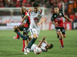 Oribe Peralta abrió el marcador en el minuto 25. MEXSPORT / Emiliano