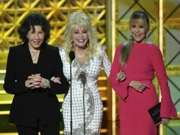 Las actrices se reunión después de más de tres décadas de la recordada cinta '9 to 5'. AFP / F.  J. Brown