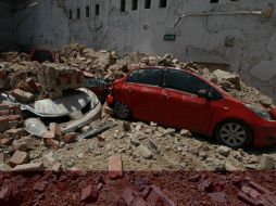 Informaciones que circulan en las redes sociales mencionan edificios colapsados. EFE / M. Guzmán