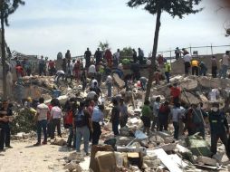 El temblor de este lunes ocurre a 32 años del movimiento telúrico que sacudió la capital en 1985 y dejó cientos de muertos. SUN / A. Martínez