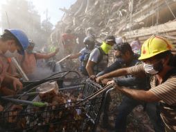 Señalan que hasta el momento 24 niños han sido rescatados con vida. SUN / B. Fregoso