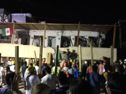 Se teme que el número de víctimas mortales aumente, pues aún hay varias personas atrapadas. AFP / J. García