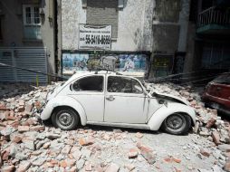 El sismo de magnitud 7.1 ha dejado cuantiosos daños en la Ciudad de México. AFP / A. Estrella