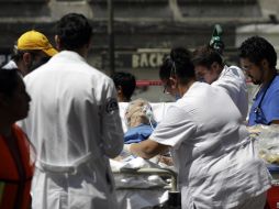 Se tienen disponibles 693 camas de urgencias y mil 915 camas de hospitalización, entre otros. AP / R. Blackwell