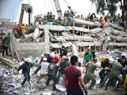 ''México ha recibido innumerables expresiones de condolencias y apoyo internacional (…) y eso lo agradecemos de corazón'', indica. AFP / Y. Cortez