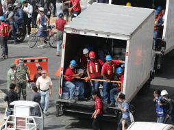 Aseguran que ya no hay personas bajo los escombros. EFE / J. Méndez