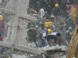 El terremoto del martes fue el segundo en apenas 12 días en México. EFE / J. Méndez