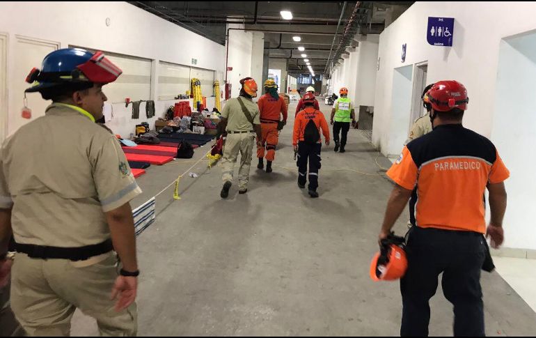 Fueron descartados los riesgos para la población que se mantiene en el lugar.