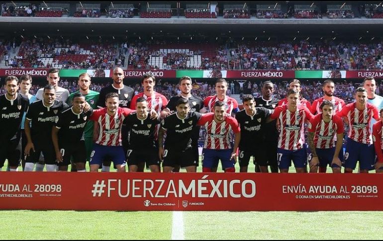 Atlético dona 50 mil euros para damnificados en México