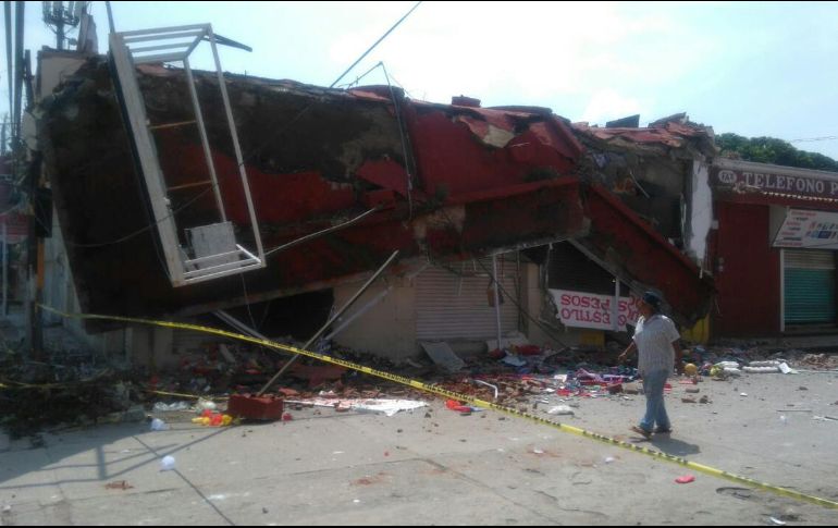 El movimiento telúrico se presentó la mañana de este sábado, como réplica del terremoto de 8.2 en Oaxaca.