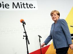 Angela Merkel está en el poder desde hace 12 años y tres mandatos, va por el cuarto. EFE / C. Koall